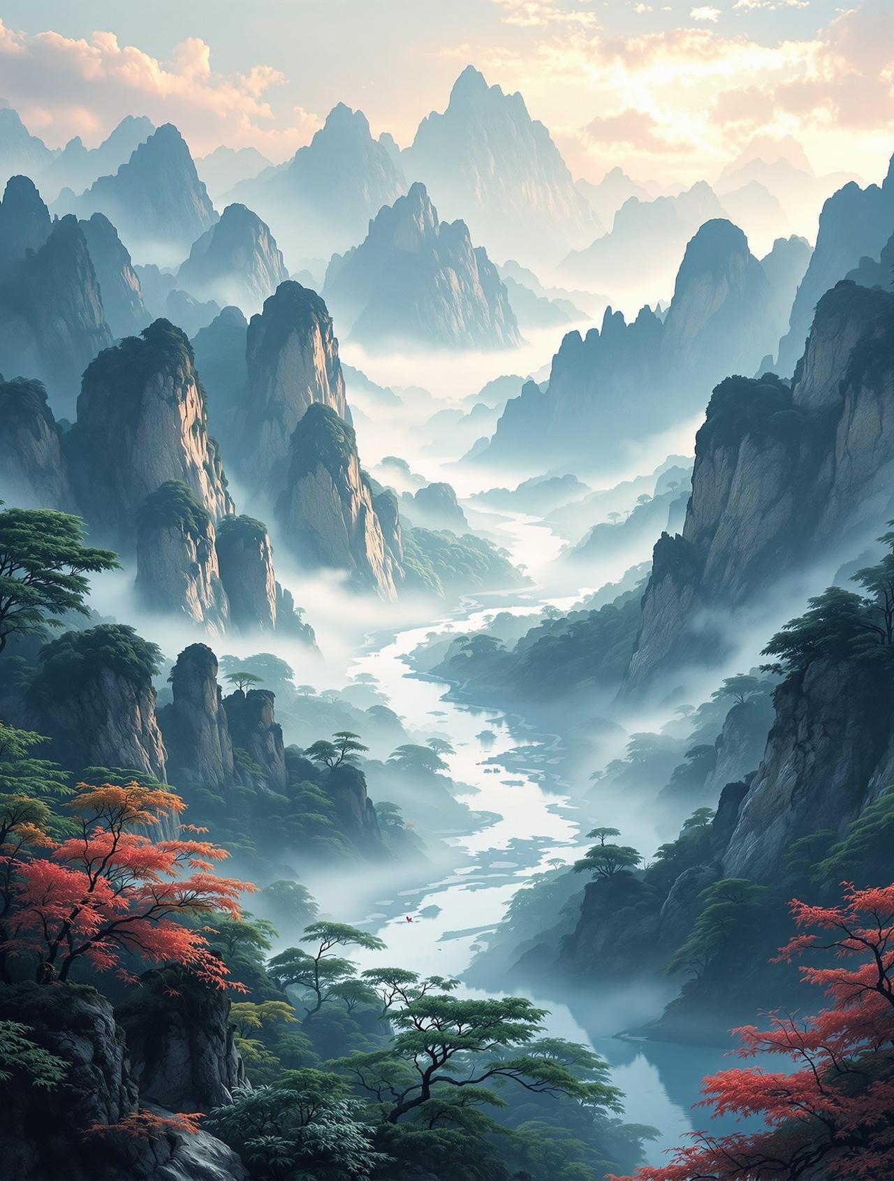 影视影院影视作品《山河岁月》海报